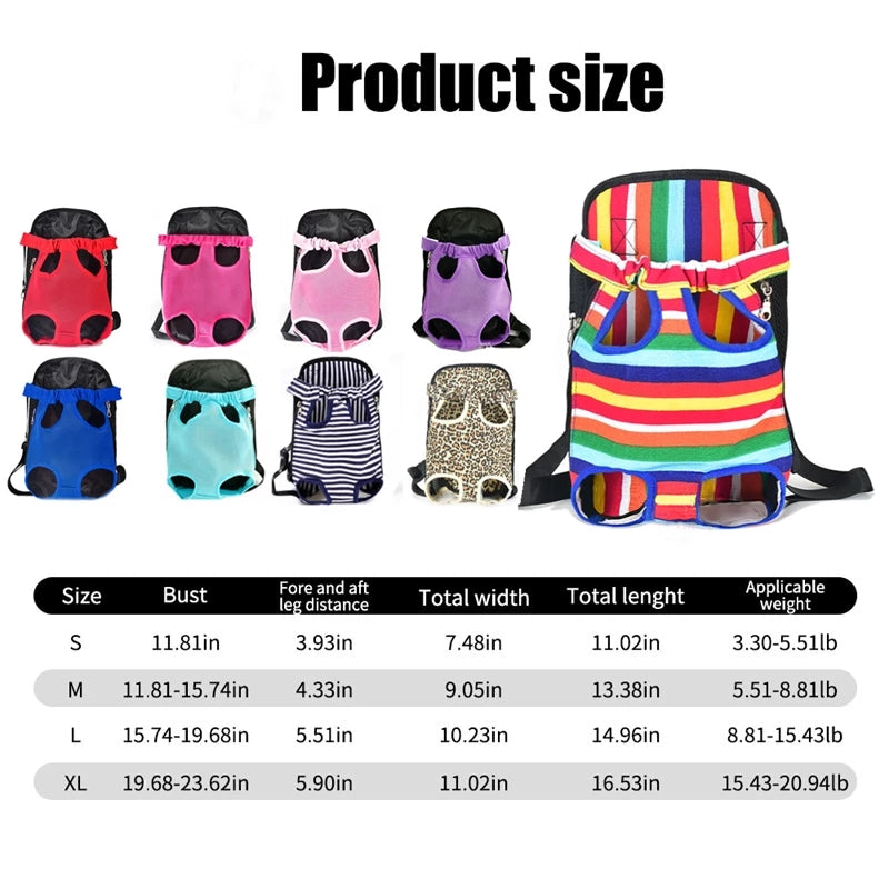 Small Pet Carrier Backpack for Hands-Free Pet Travel