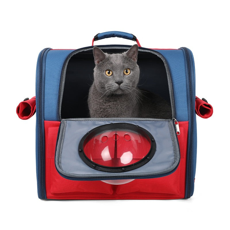 Large Cat Backpack Carrier for Comfortable Travel