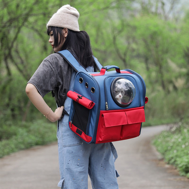 Large Cat Backpack Carrier for Comfortable Travel