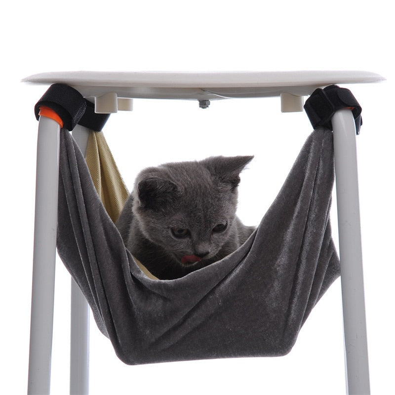 Cat Hammock Bed for Cozy Elevated Resting Spaces