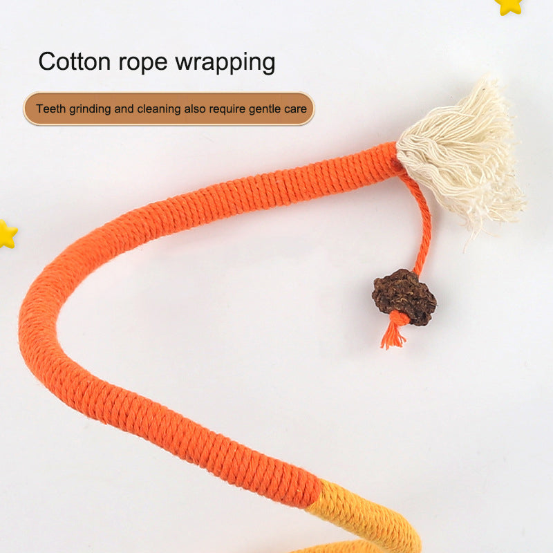 Cat Rope Toy for Quiet Boredom Relief and Chewing