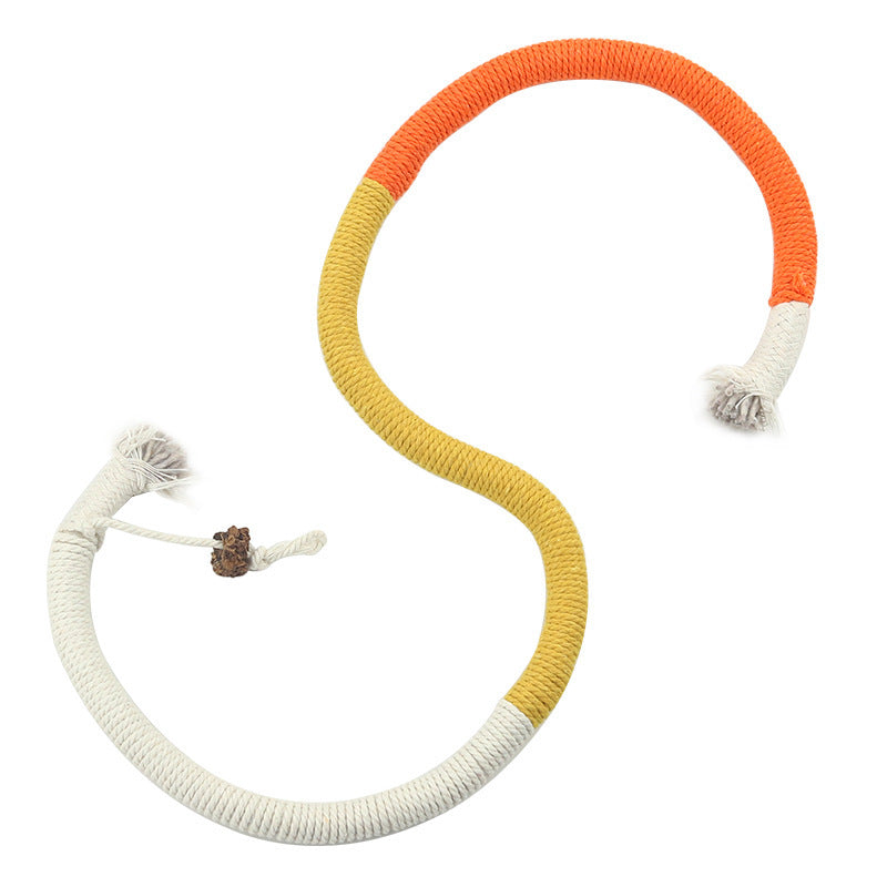 Cat Rope Toy for Quiet Boredom Relief and Chewing