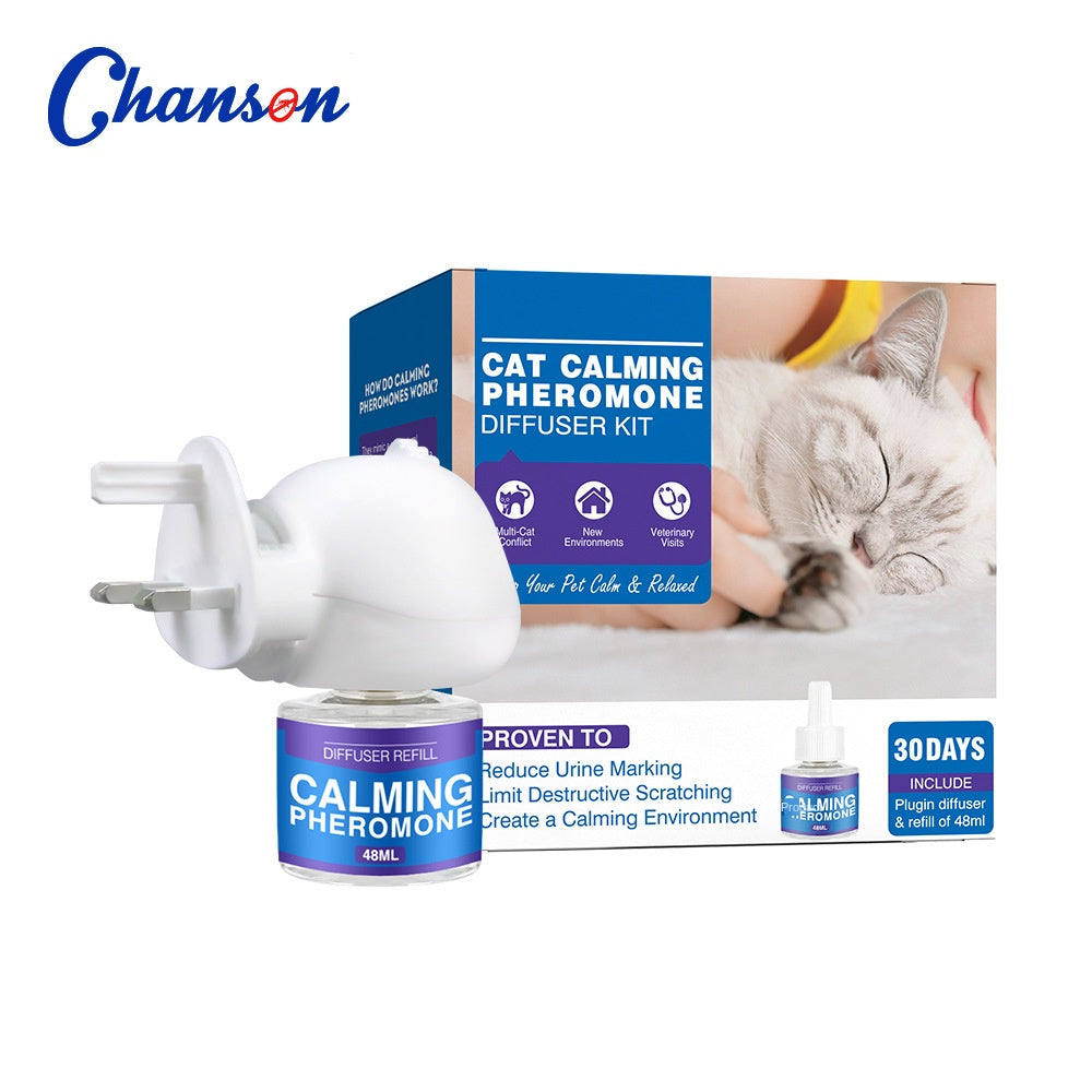 Cat Calming Pheromone Diffuser for Less Scratching