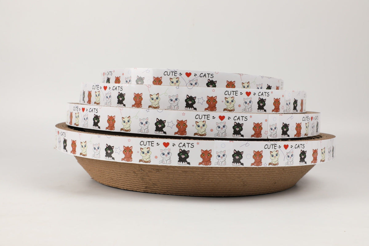 Cat Scratching Bowl for Claw Care and Cozy Lounging