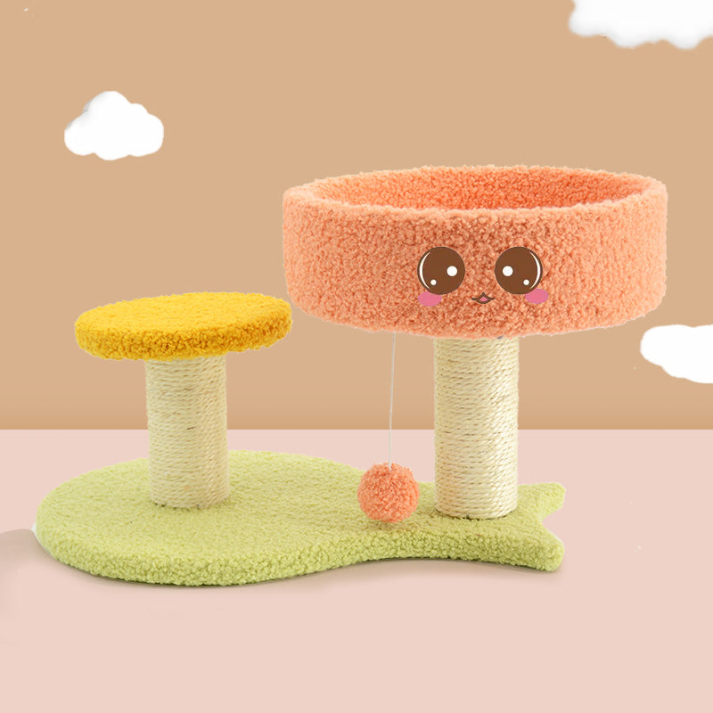 Cat Tree With Scratching Posts, Platforms & Cozy Nest