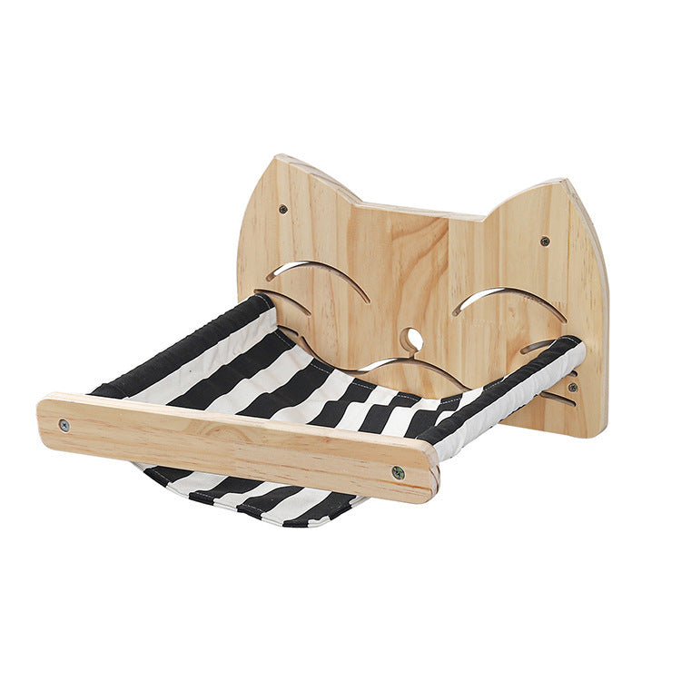 Wall-Mounted Cat Climbing Frame for Indoor Enrichment