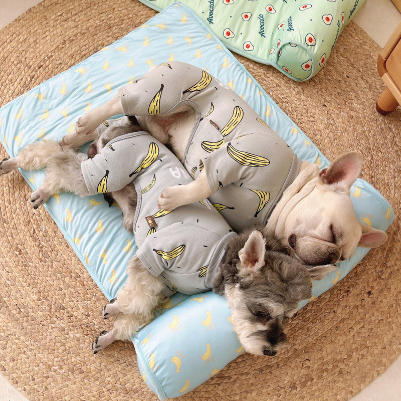 Pet Cooling Mat for Comfortable Summer Lounging Naps