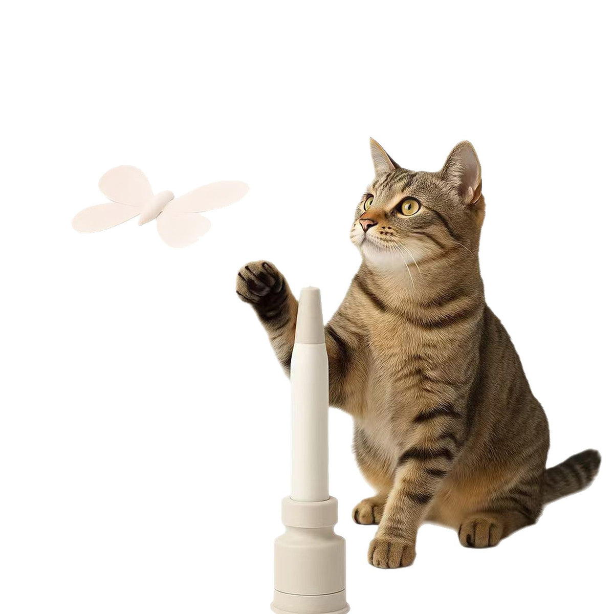 Automatic Cat Toy Wand for Hands-Free Indoor Play