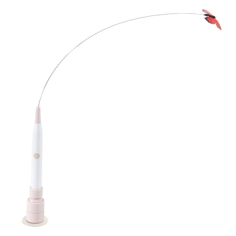 Automatic Cat Toy Wand for Hands-Free Indoor Play