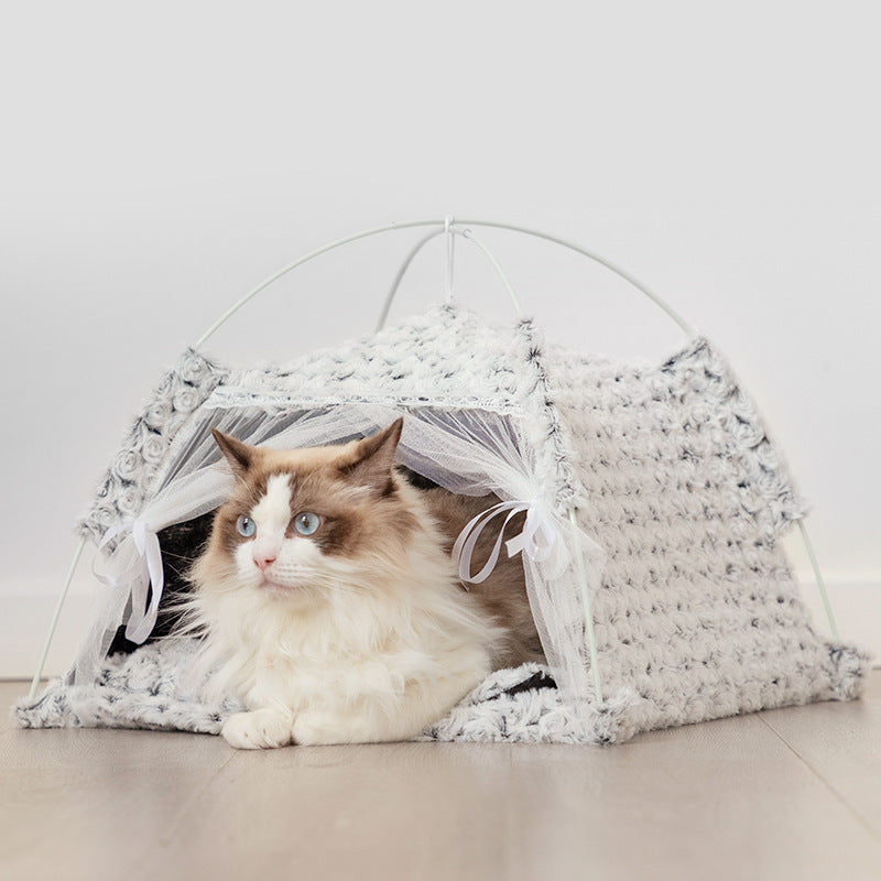 Cat Tent Bed for Small Dogs | Cozy Private Retreat