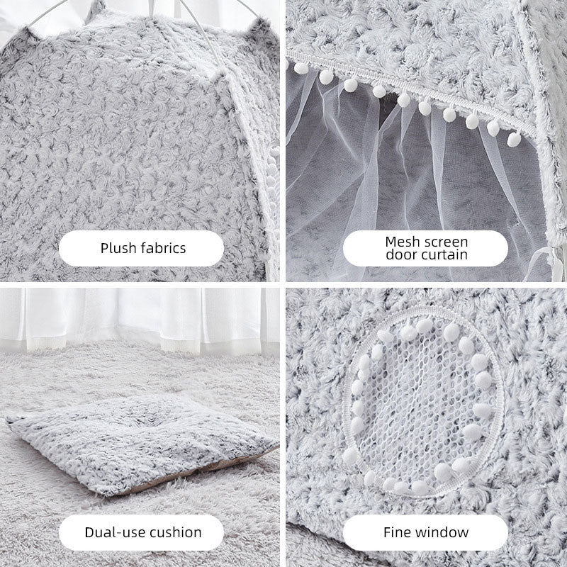 Cat Tent Bed: Cozy Windproof Private Sleeping Retreat