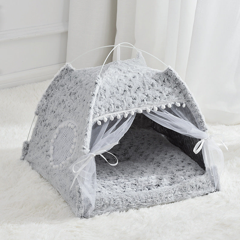 Cat Tent Bed: Cozy Windproof Private Sleeping Retreat