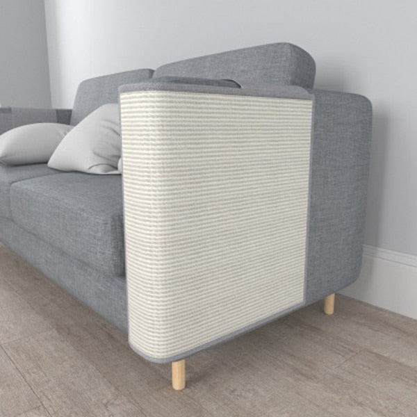 Cat Scratcher Sofa Protector | Sisal Furniture Pad