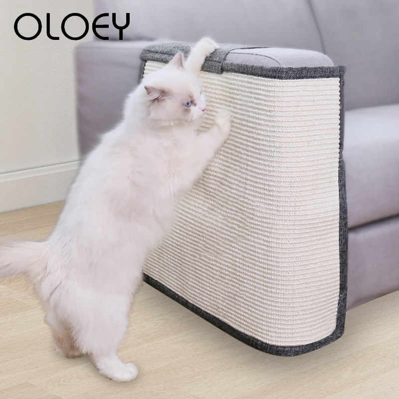 Cat Scratcher Sofa Protector | Sisal Furniture Pad