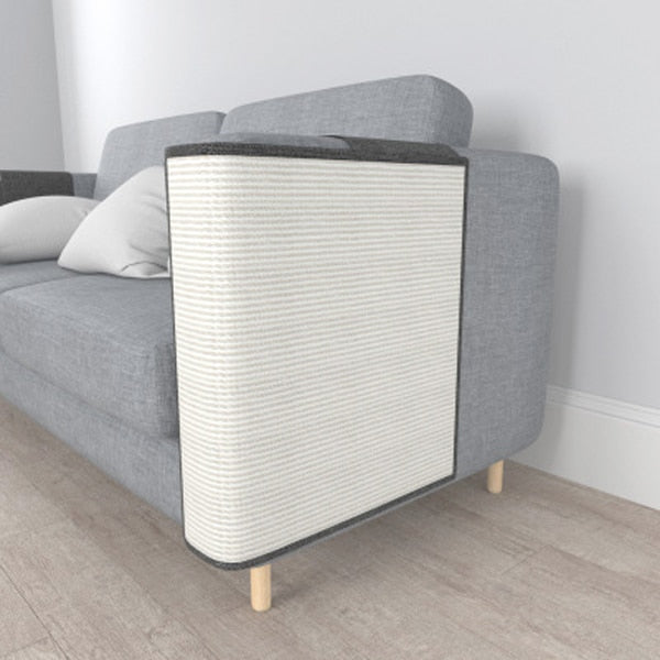 Cat Scratcher Sofa Protector | Sisal Furniture Pad