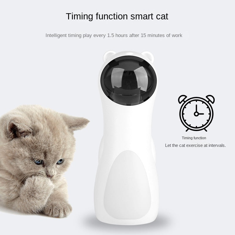 Automatic Cat Laser Toy for Timed Indoor Exercise