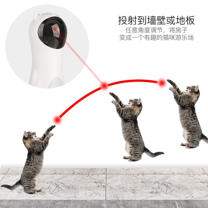 Automatic Cat Laser Toy for Timed Indoor Exercise