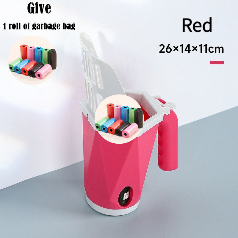 Self-Cleaning Cat Litter Scoop With Waste Storage