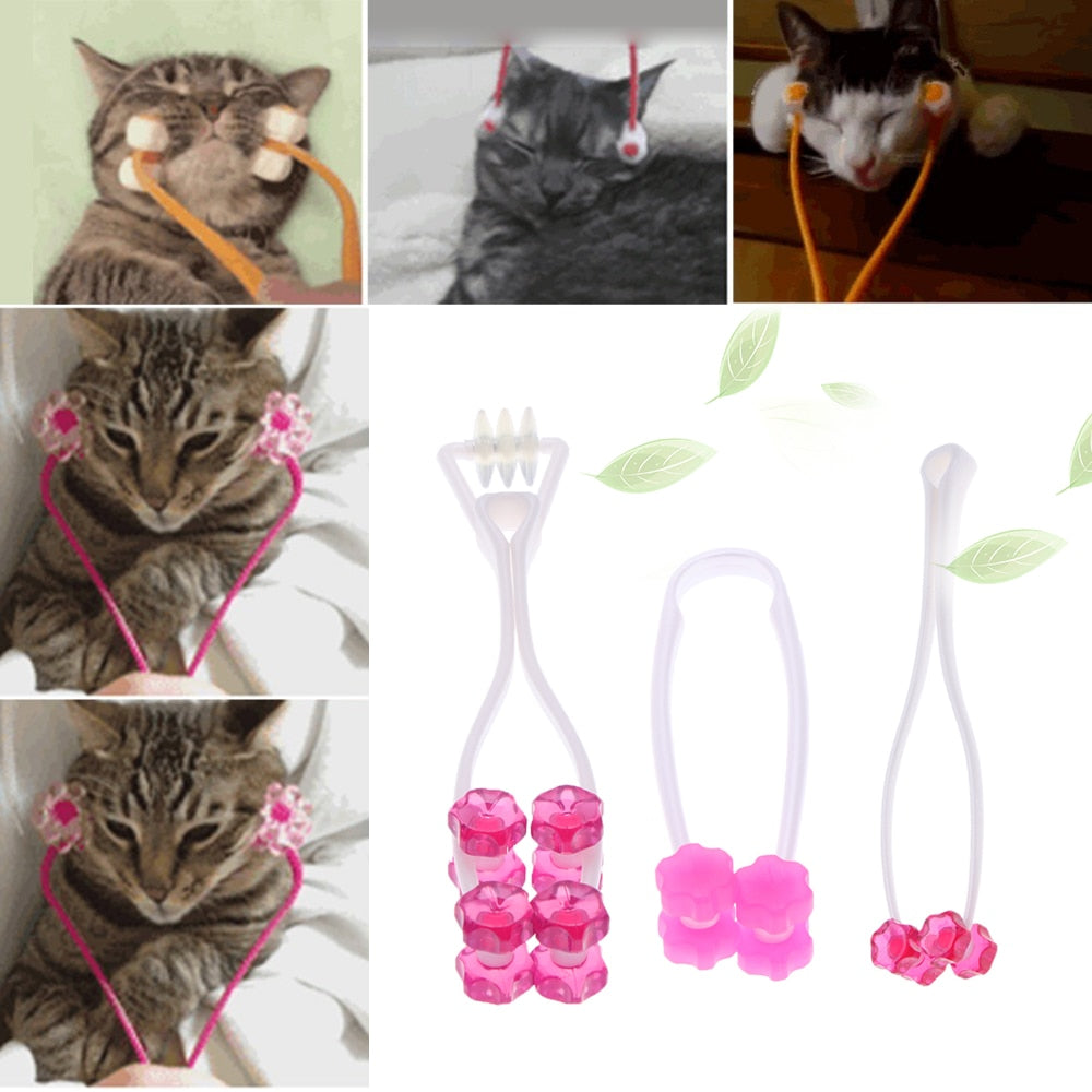 Cat Massage Tool for Gentle Grooming, Calm Bonding