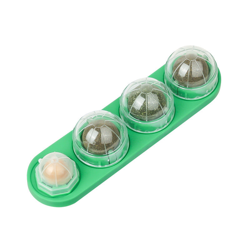 Cat Mint Ball Toy for Indoor Interactive Enrichment