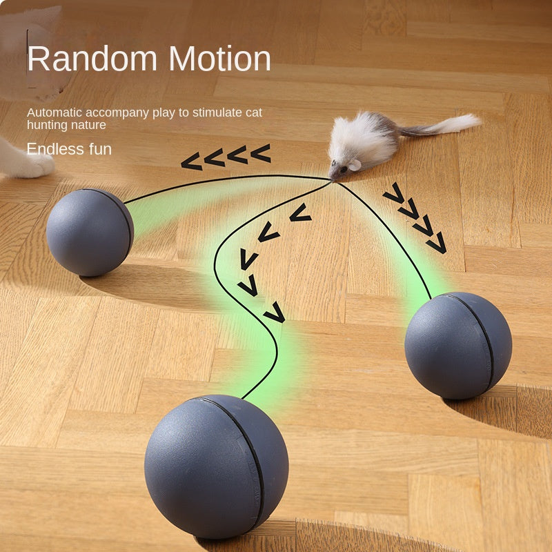 Automatic Cat Toy Ball for Independent Indoor Play