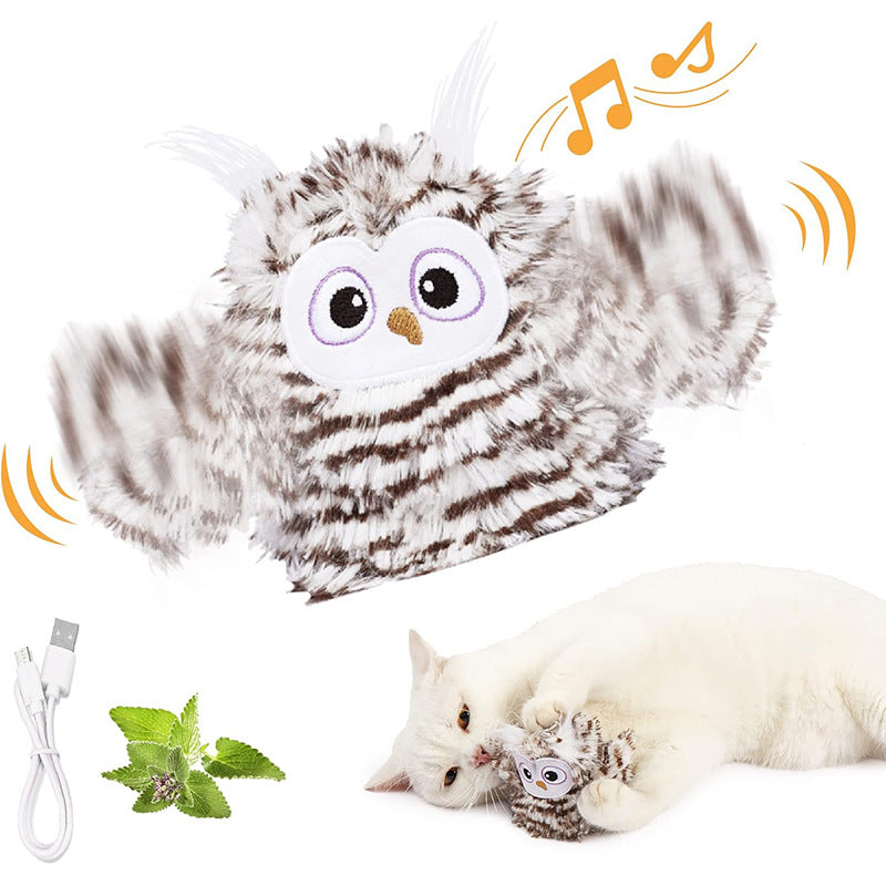 Interactive Flapping Bird Cat Toy for Active Indoor Play
