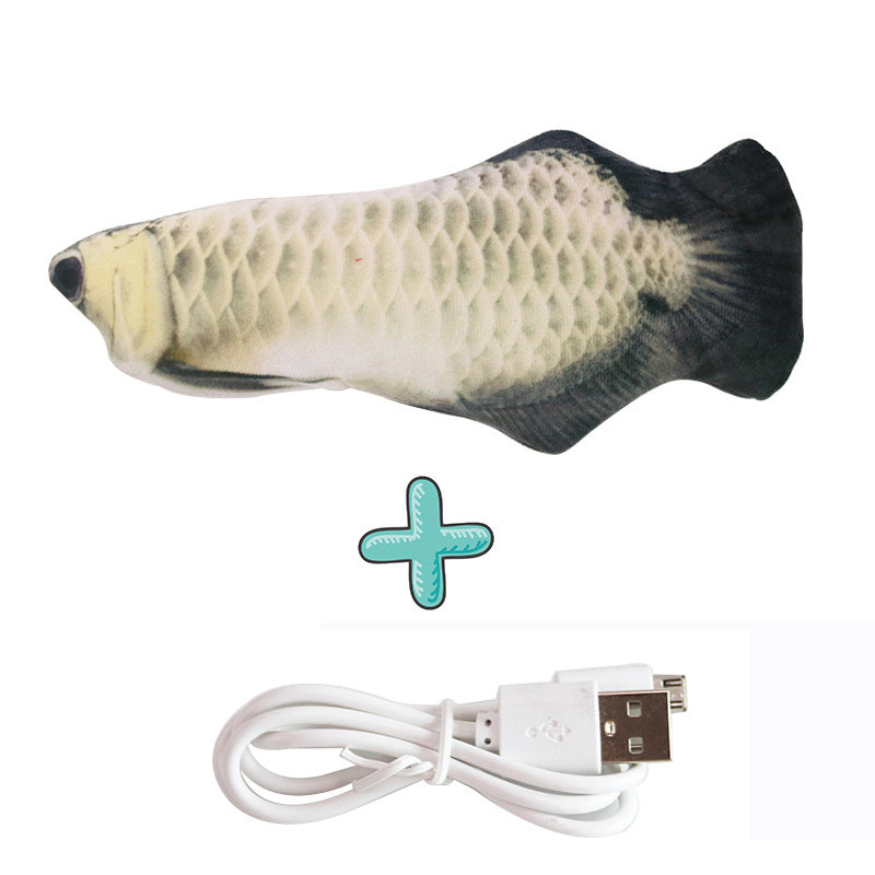 Interactive Fish Cat Toy for Indoor Play & Exercise