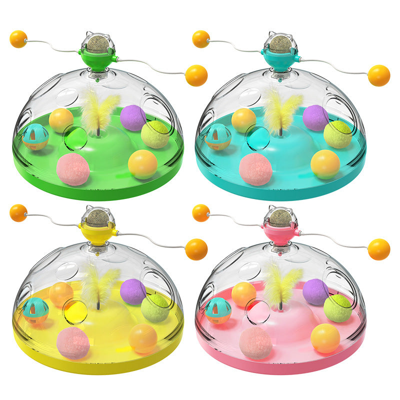 Interactive Cat Toy for Indoor Enrichment and Play