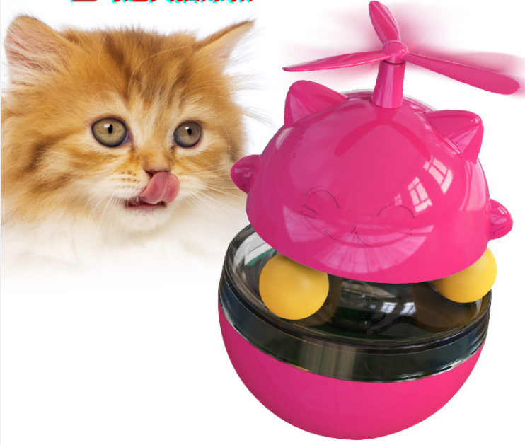 Cat Slow Feeder Ball for Interactive Treat Playtime