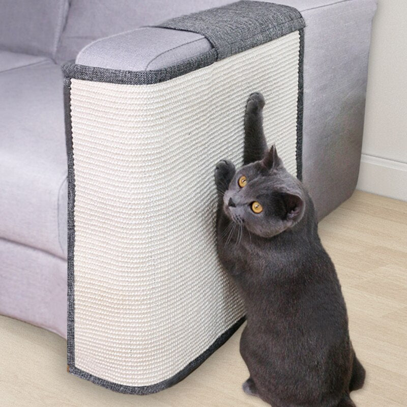 Cat Scratching Mat: Sofa Protection With Sisal Pad