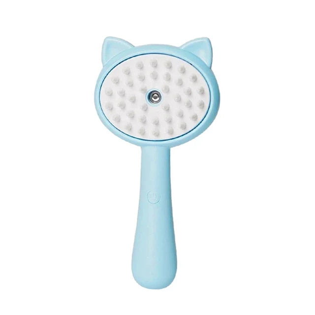 Electric Pet Grooming Brush for Gentle Hair Removal