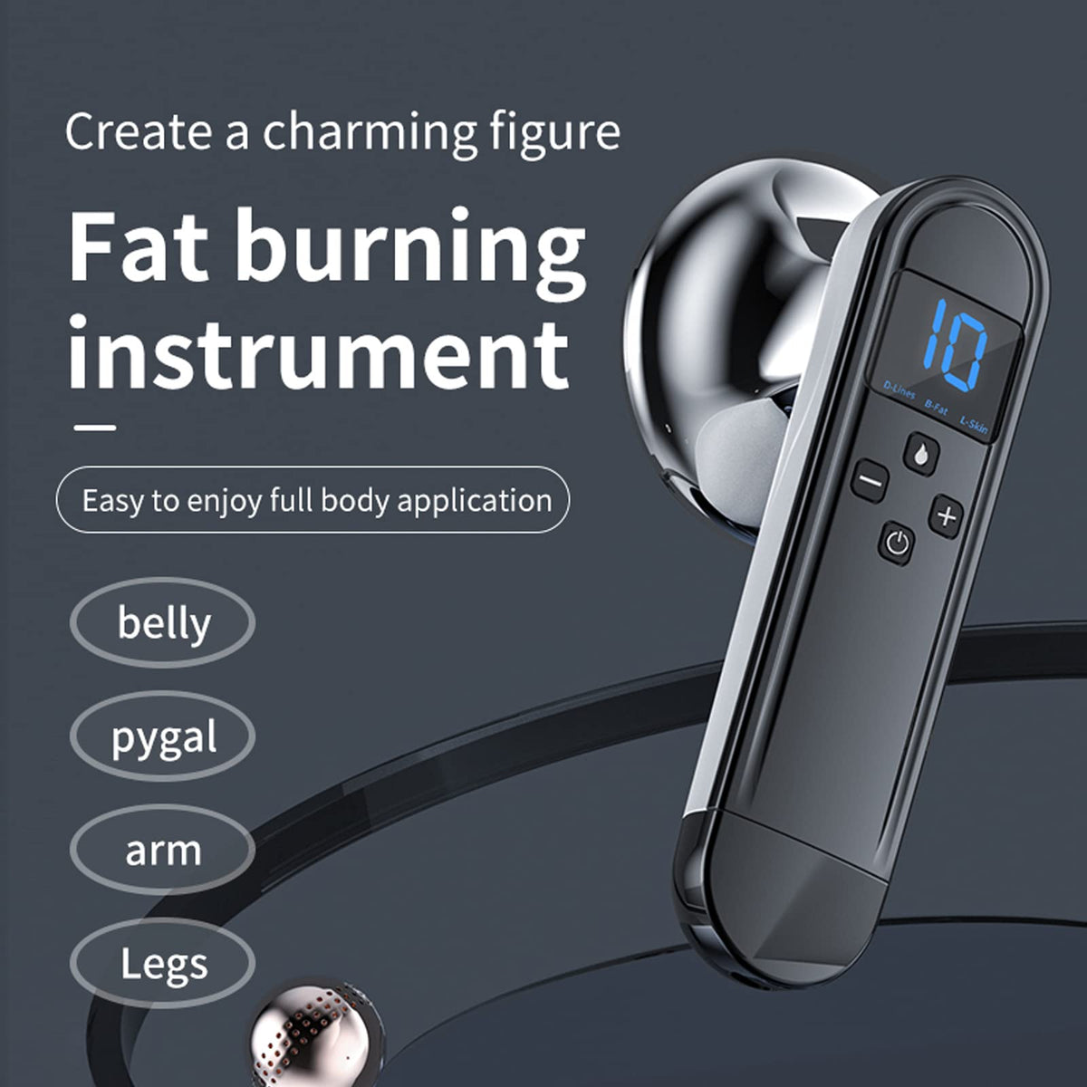 EMS RF Cellulite Massager: 3 Modes for Body Sculpting