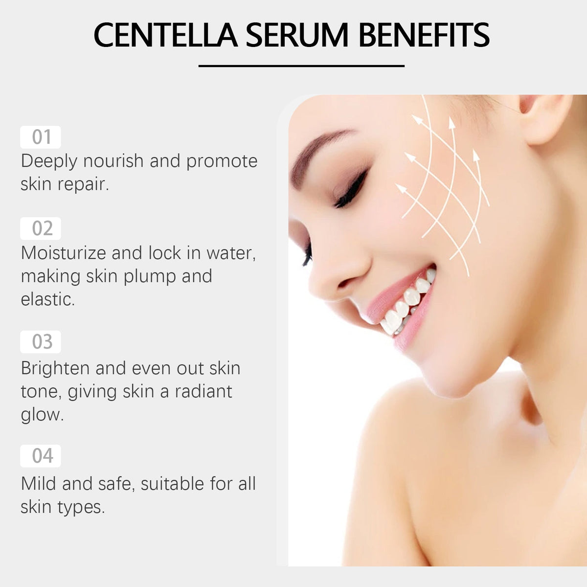 Centella Hydrating Facial Essence for Smoother Skin