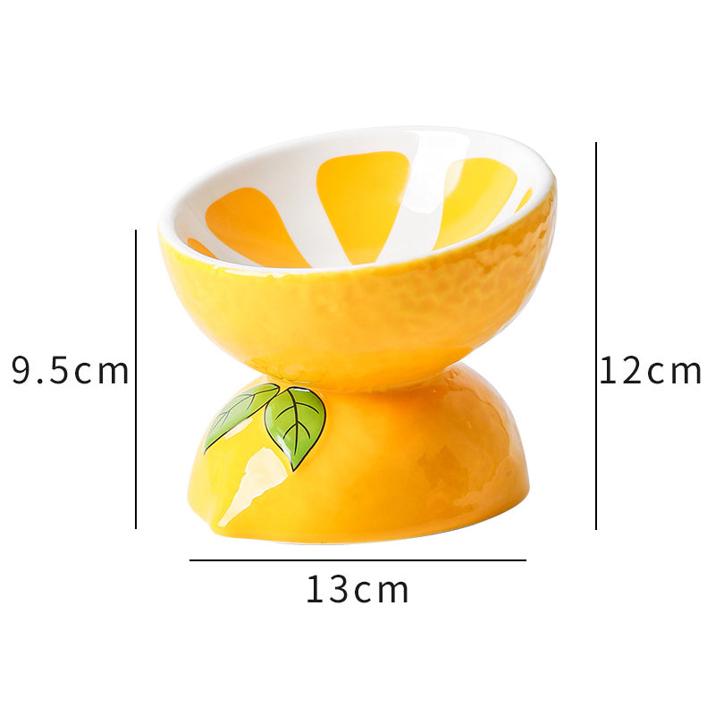 Elevated Ceramic Cat Bowl for Easier Daily Feeding