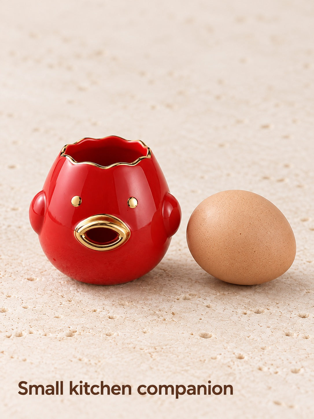Ceramic Egg Separator for Clean Whites, Easy Cleanup