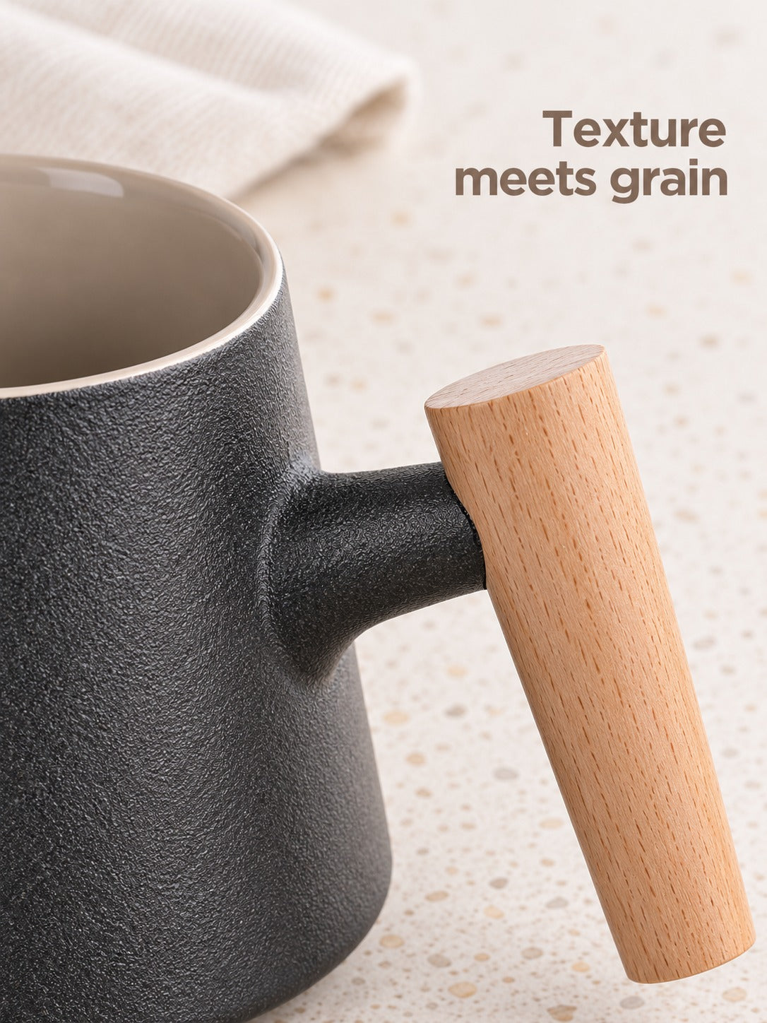 Ceramic Tea Cup With Infuser and Lid for Loose Leaf Tea