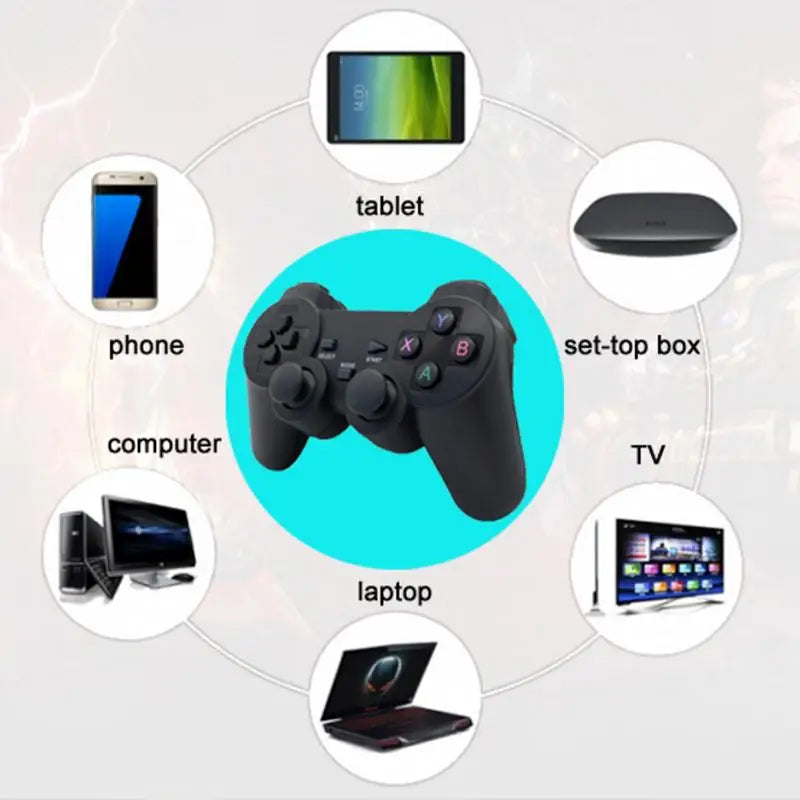 Wireless 2.4GHz Gamepad for PC, Android & PS3 Games