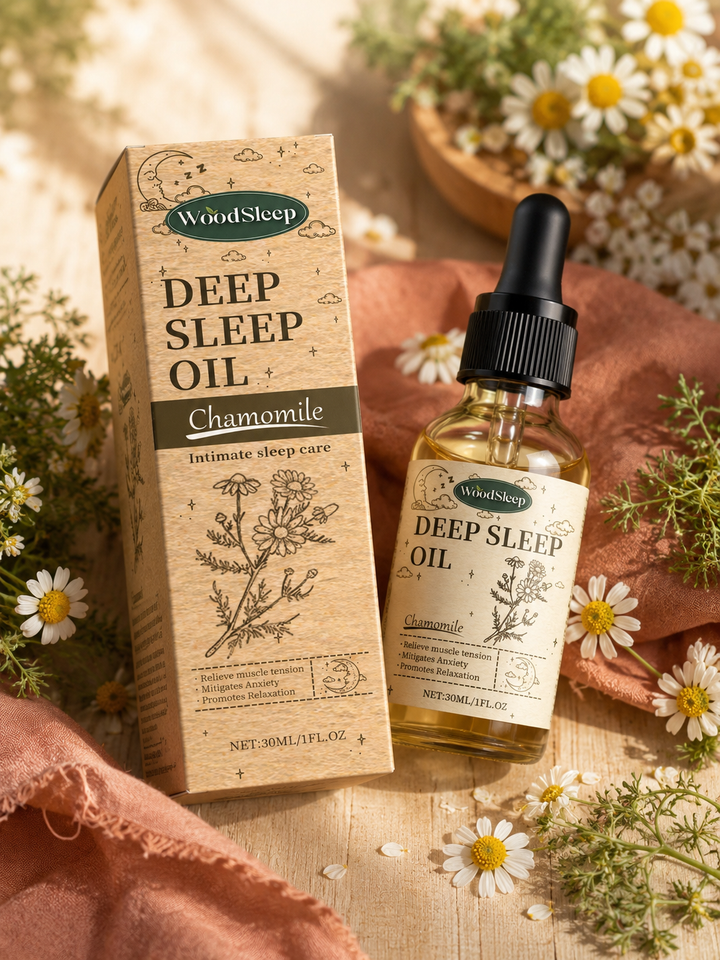 Chamomile Sleep Oil — Natural Lavender & Chamomile for Deep