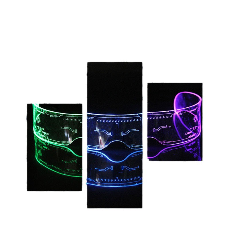 LED Light Up Glasses for Raves, Festivals & Parties