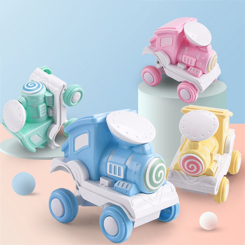 Inertia Stunt Train Toy Car for Active Screen-Free Play