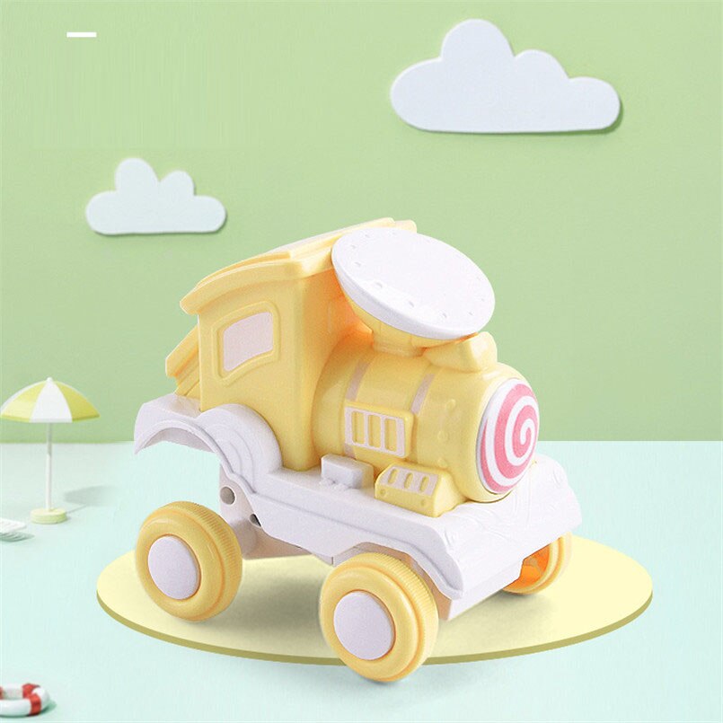 Inertia Stunt Train Toy Car for Active Screen-Free Play