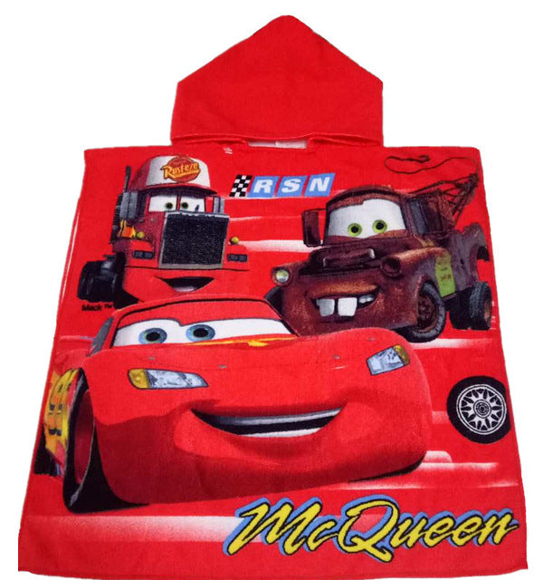 Kids Hooded Beach Towel for Quick-Dry Full Coverage