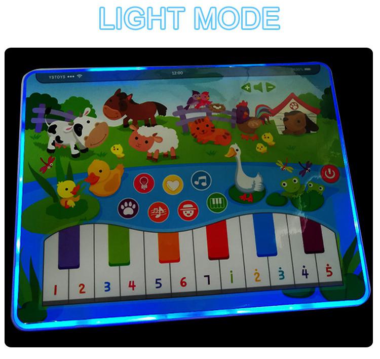 Kids Learning Tablet Toy with Music & Animal Sounds