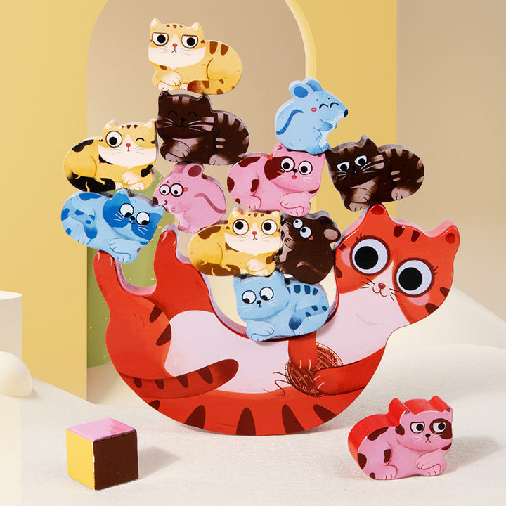Animal Stacking Balance Toy for Screen-Free Play