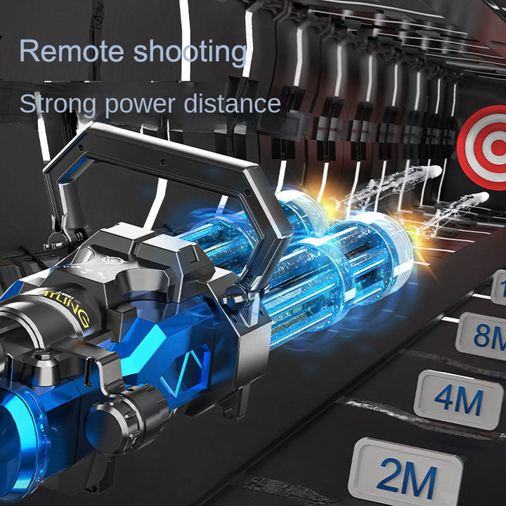 Electric Water Gun Toy With Continuous Twin-Barrel Fun