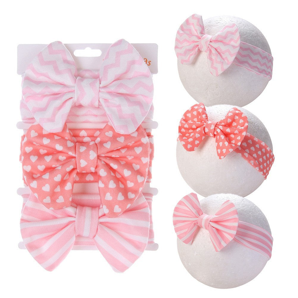 Children's Bow Headbands — Playful Outfit Finishing Set