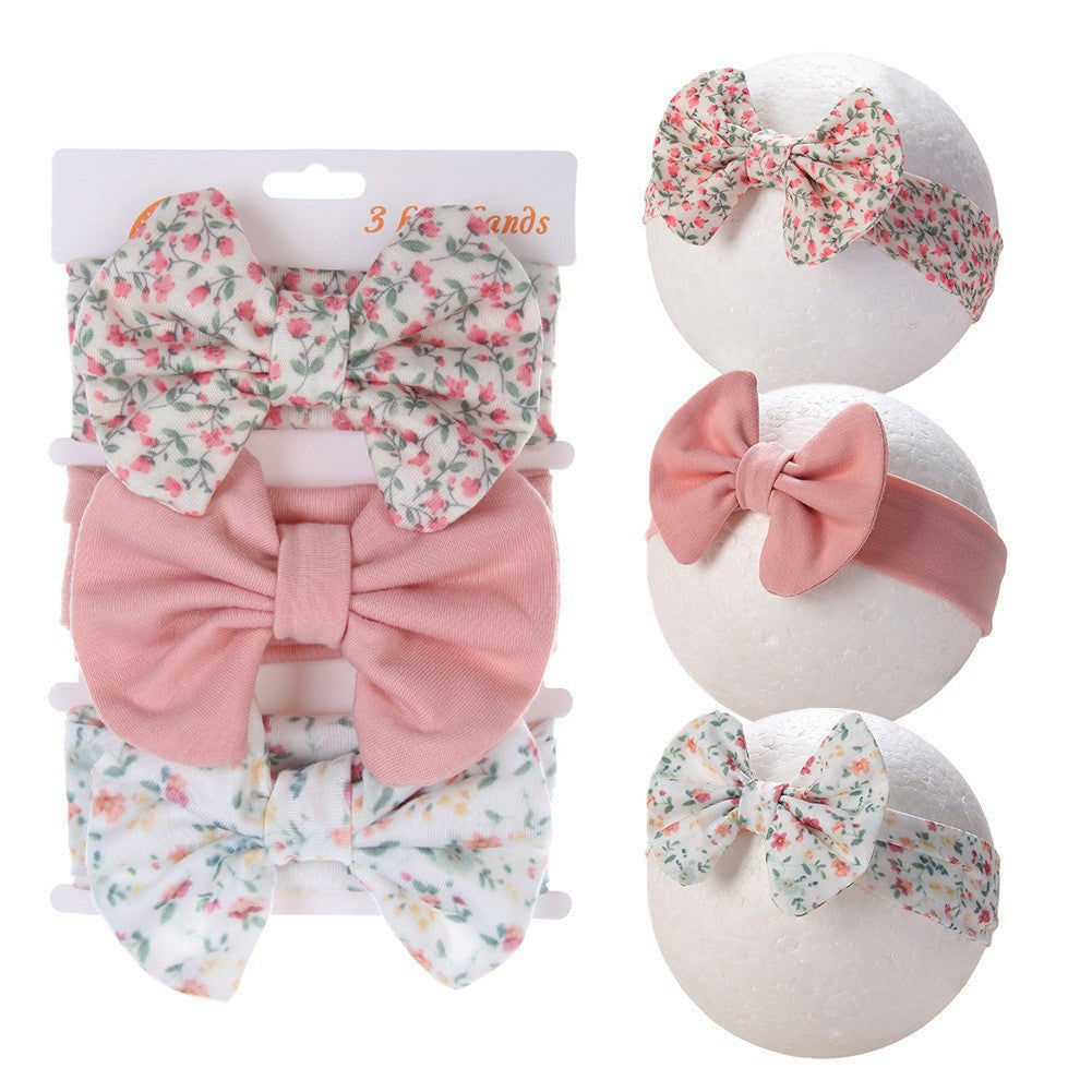 Children's Bow Headbands — Playful Outfit Finishing Set