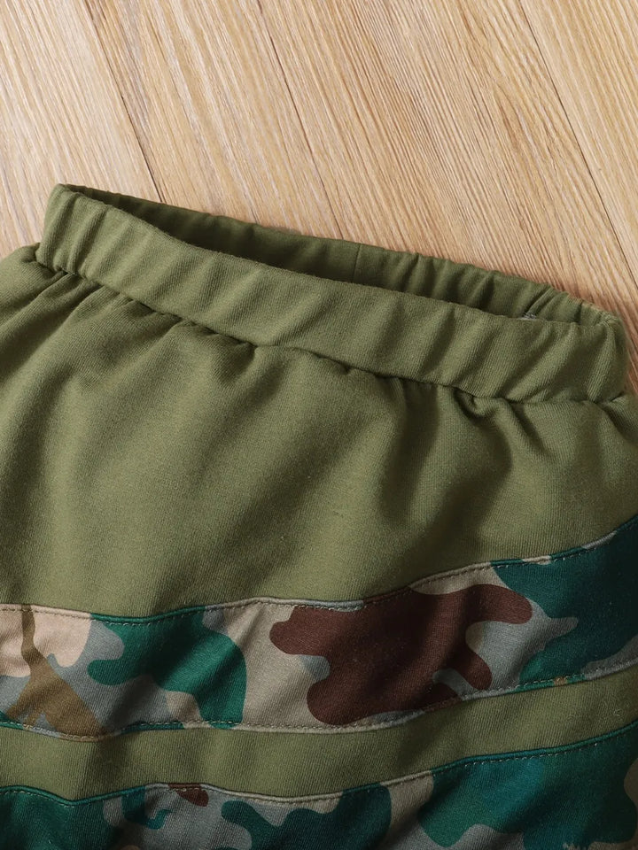 Kids Camouflage Sweatshirt Set — Ready For Play