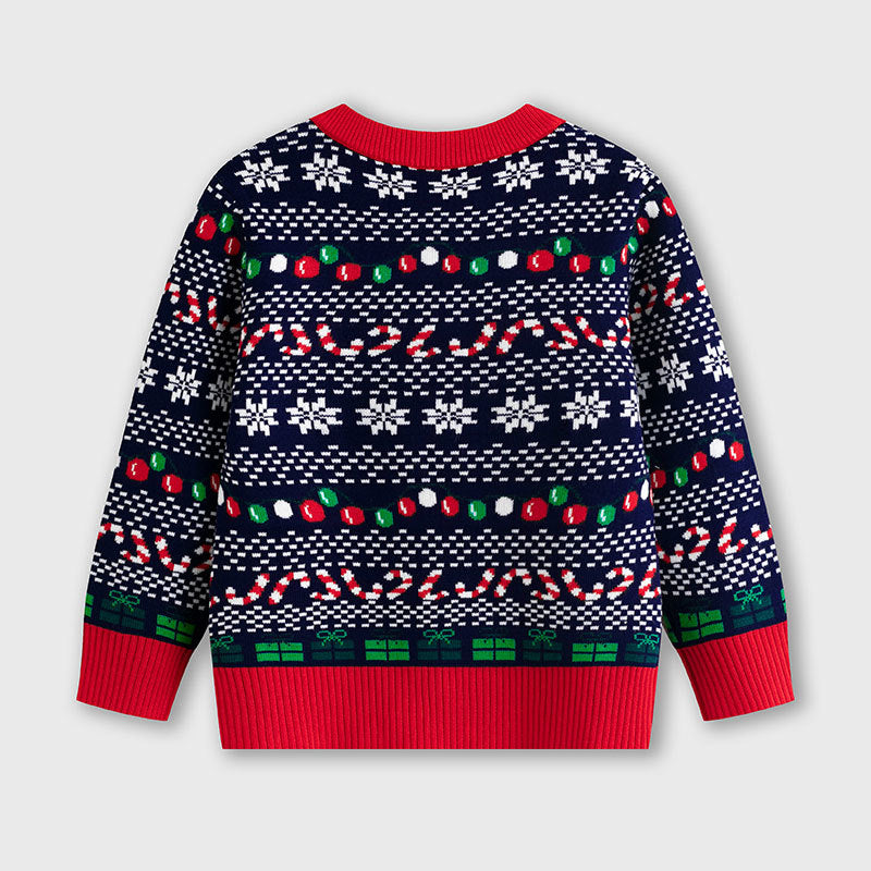 Children's Christmas Dinosaur Sweater | Festive Knit