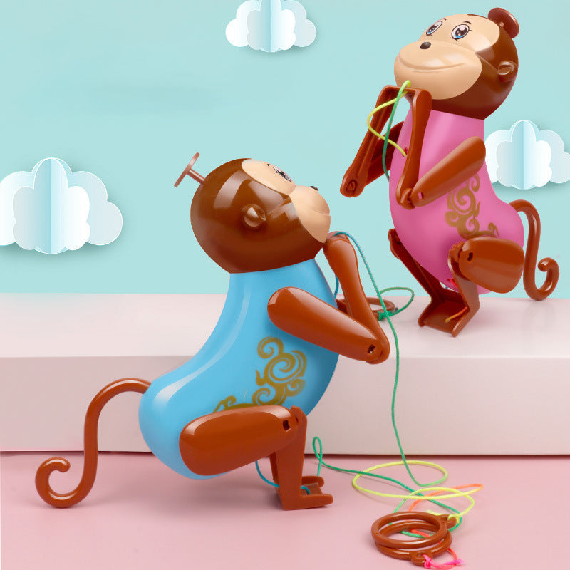 Children's Rope Climbing Monkey Toy for Active Play